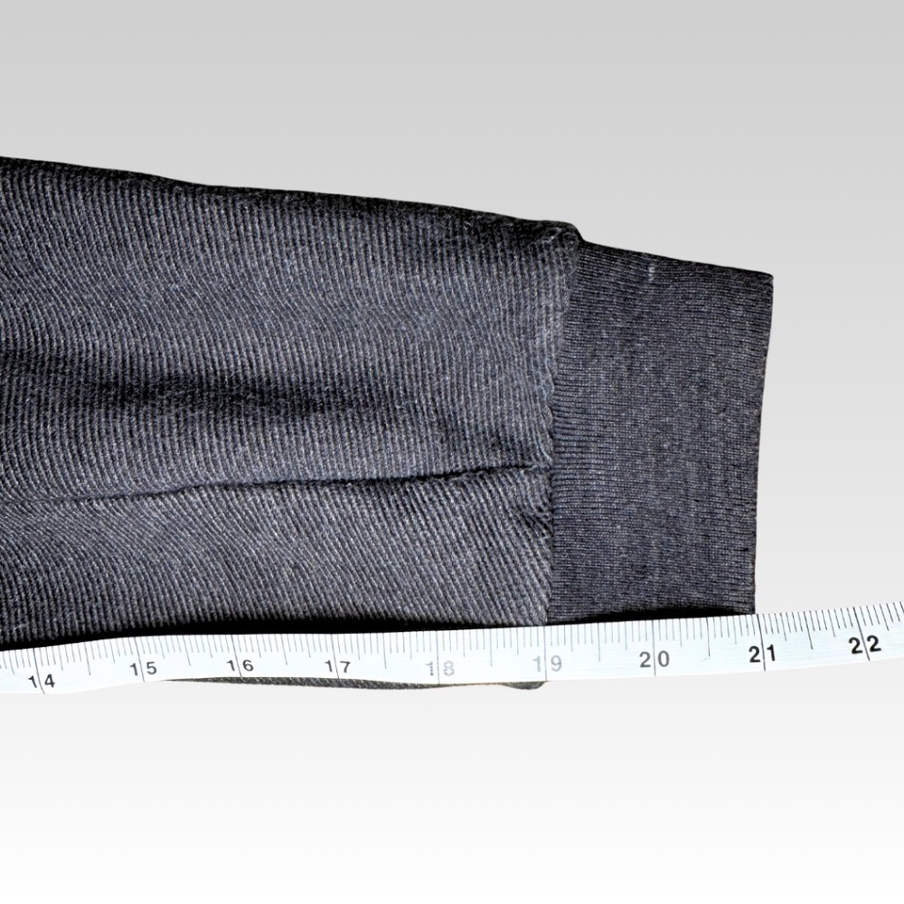 Zara Men's Ribbed Sweatshirt in Charcoal - XL - Picture 12 of 14